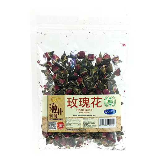 Golden Rose Buds (40g) - Naturally Sulfur-free