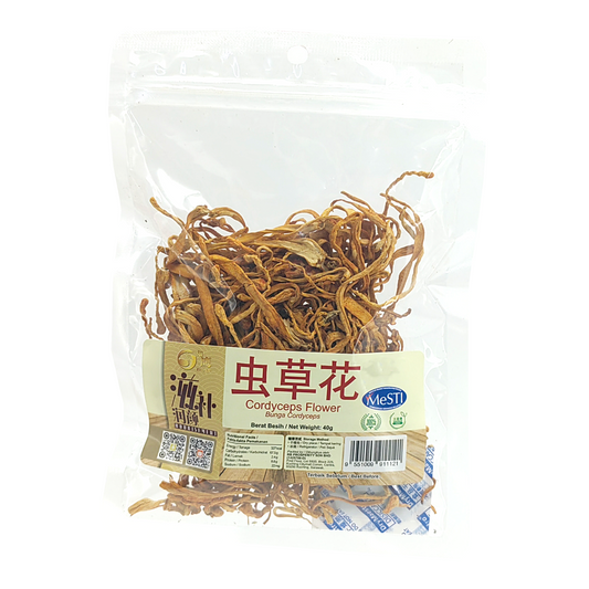 Cordyceps Flower 40g - Naturally Sulfur-free